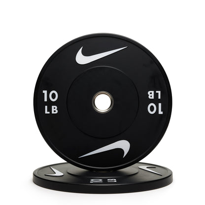Nike Rubber Bumper Plates - Black/White