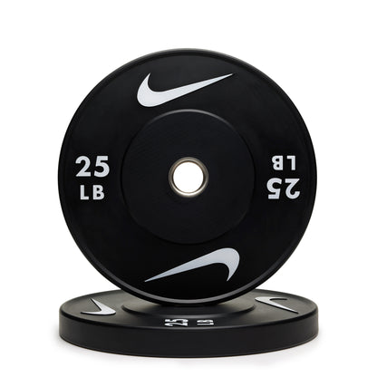 Nike Rubber Bumper Plates - Black/White