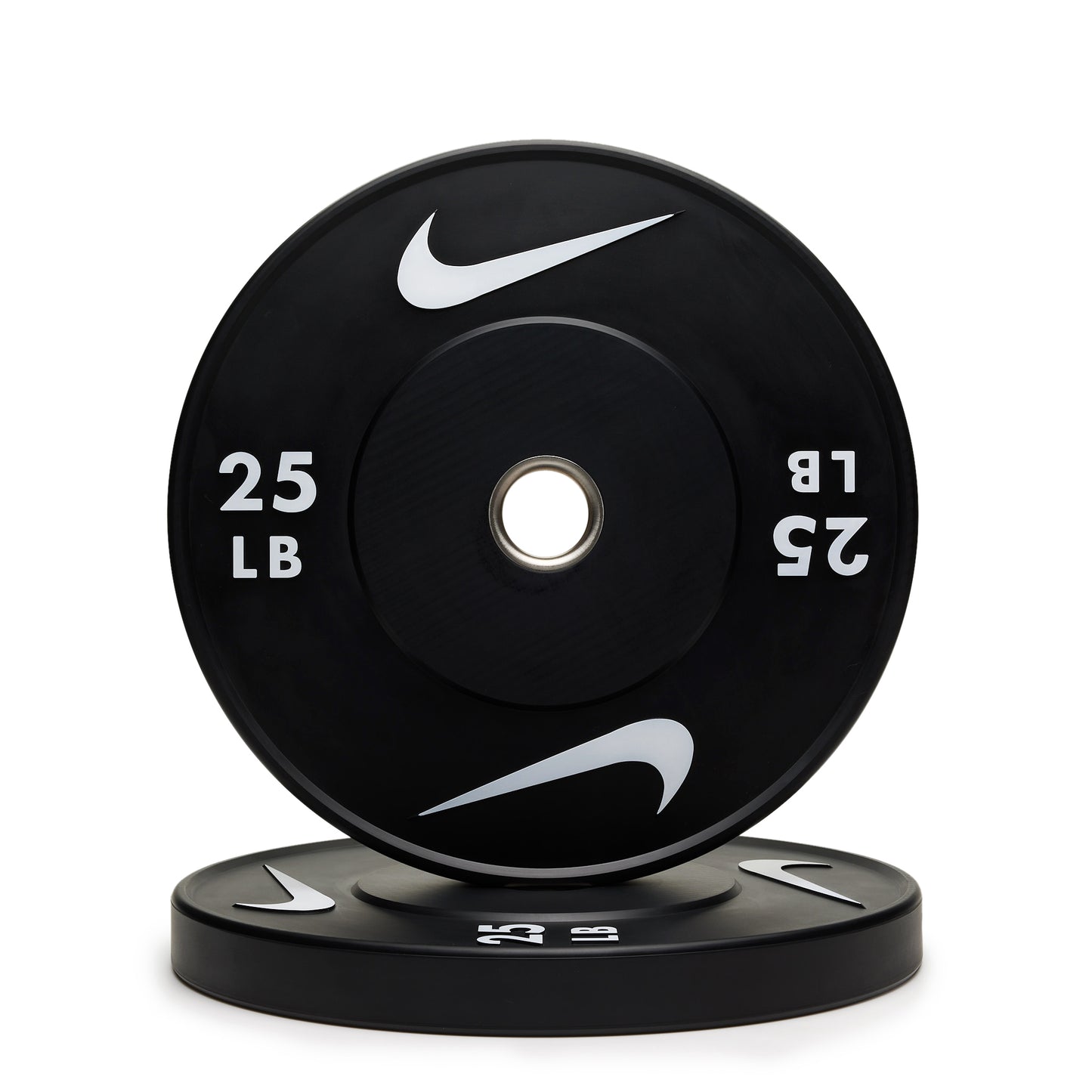 Nike Rubber Bumper Plates - Black/White