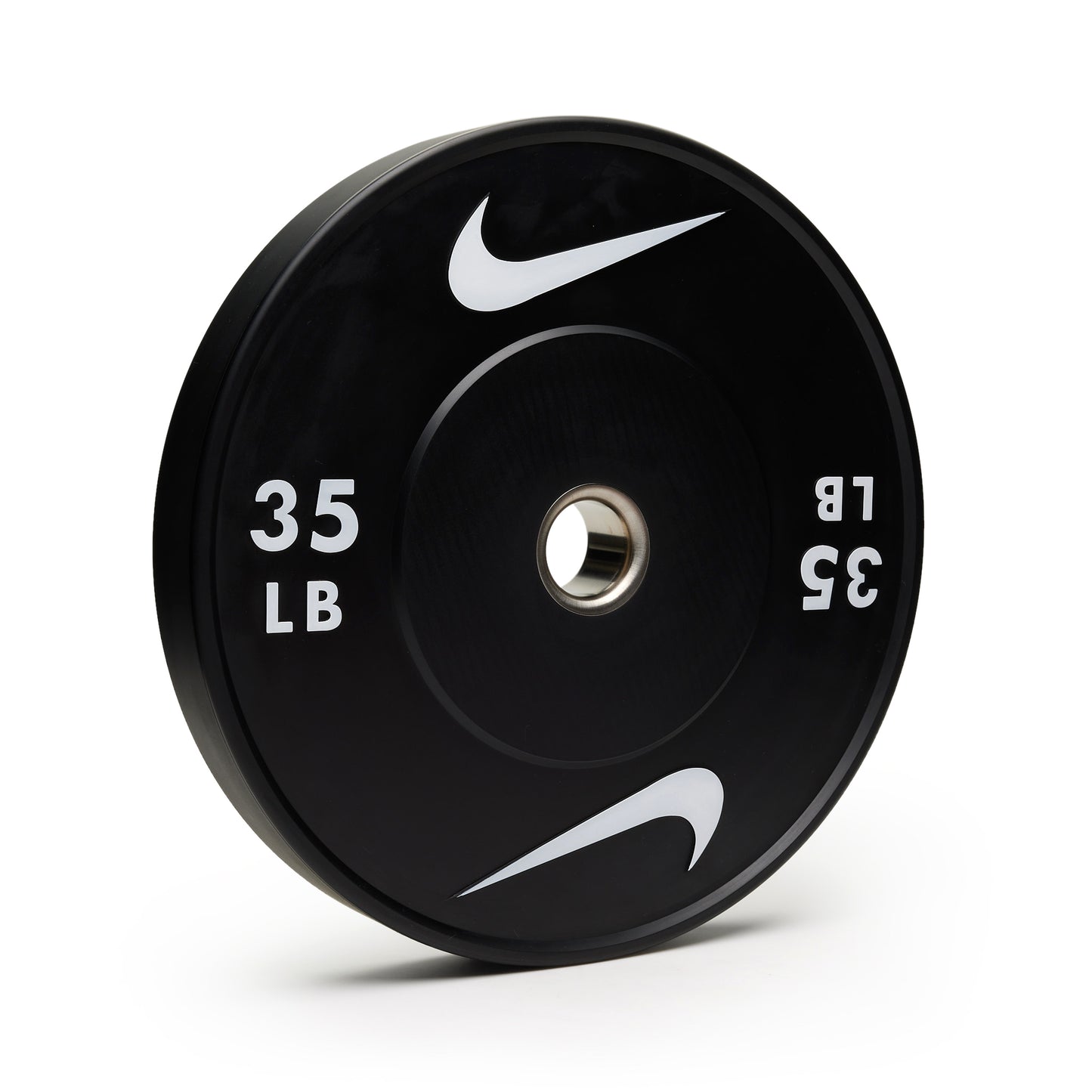 Nike Rubber Bumper Plates - Black/White