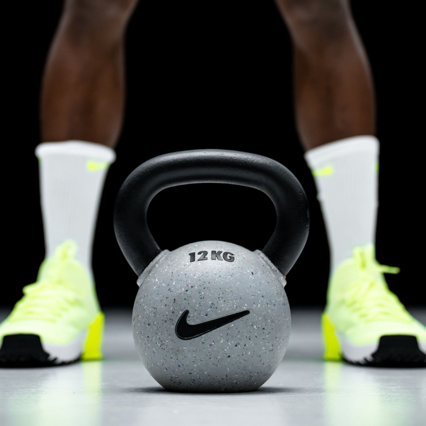 Nike Rubber Coated Kettlebell - Wolf Grey Particle